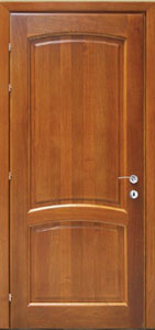 usi de exterior din lemn masiv model 001